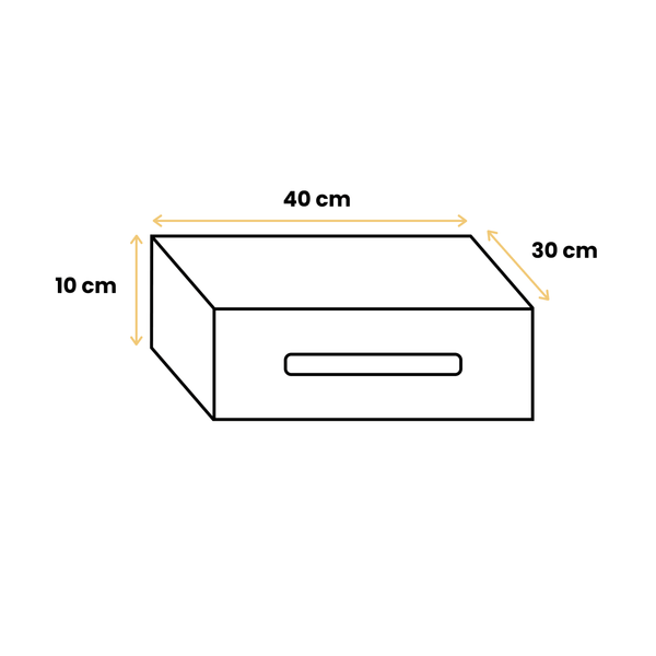 Mensola Fontana in Rovere - 40x30x10 cm