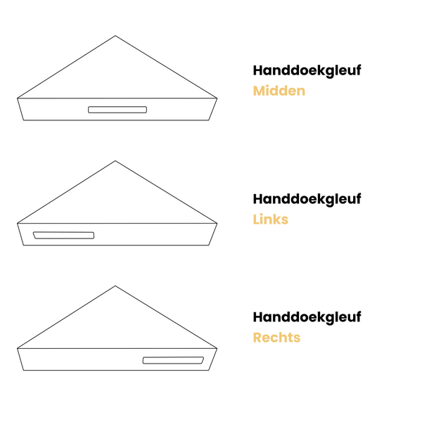 Corner Sink Shelf - Oak - Custom Made