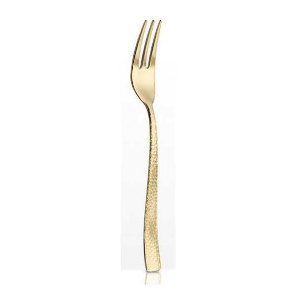 4 Forchetta Dolce - Martellata Oro MT15100