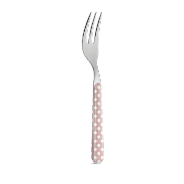 6 Forchetta Dolce - Pois Rosa BD14053LM