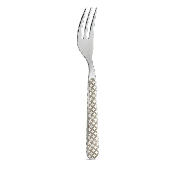6 Sweet Fork - Dove Grey Pied de Poule BD14016T
