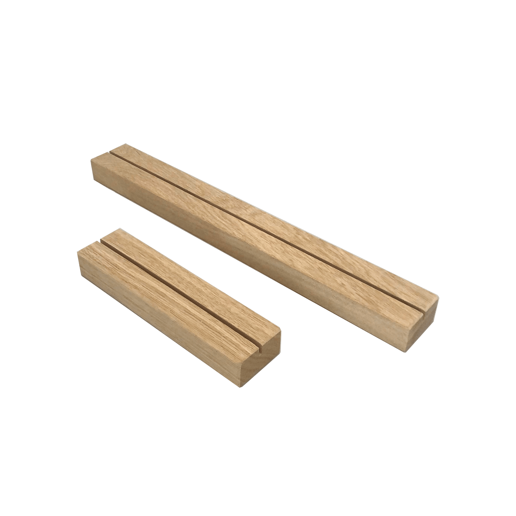 Oak Card Holders - Set