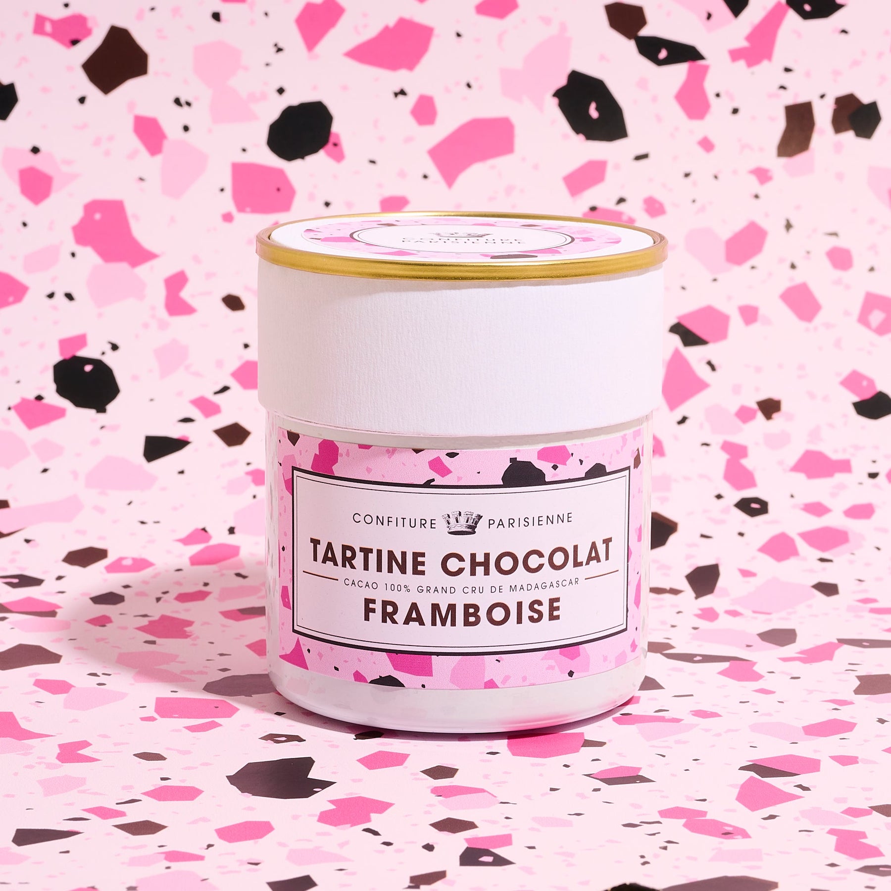 Confiture Parisienne - Pâte à tartiner Choco Framboise 