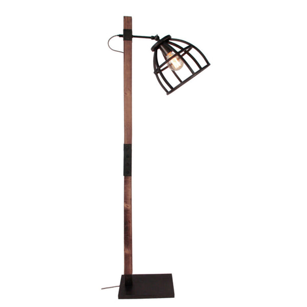 Met zijn strakke zwarte design is de Aperto vloerlamp een moderne eyecatcher. Perfect voor sfeervolle avonden thuis.