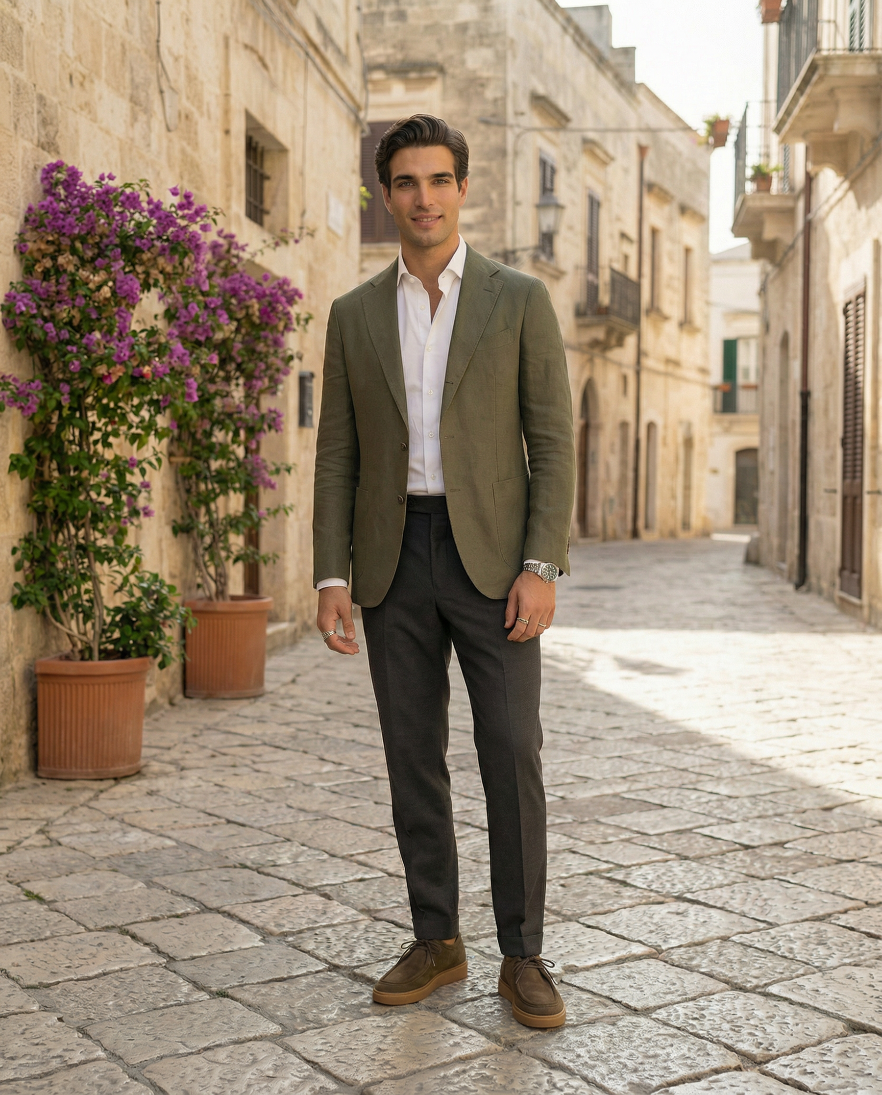 PERUGIA - Brown Suede
