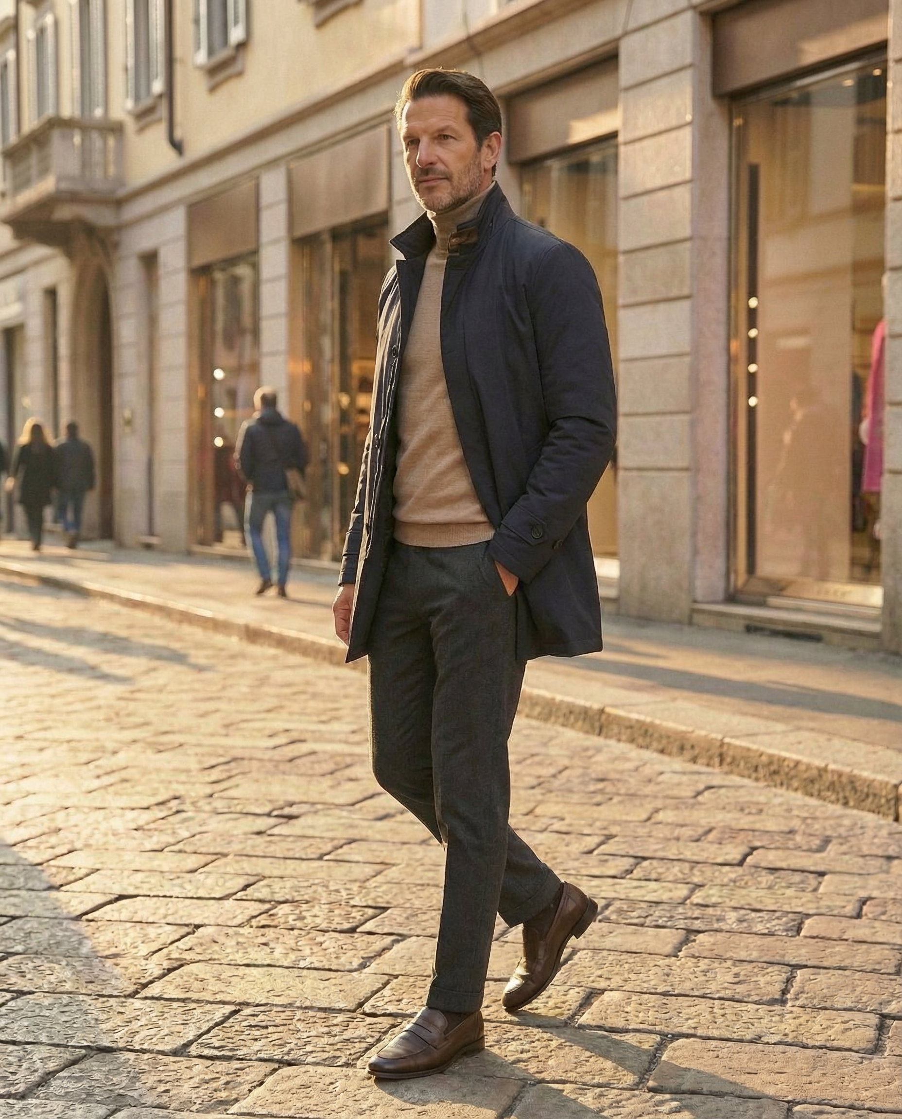 MONOPOLI - Marineblauw