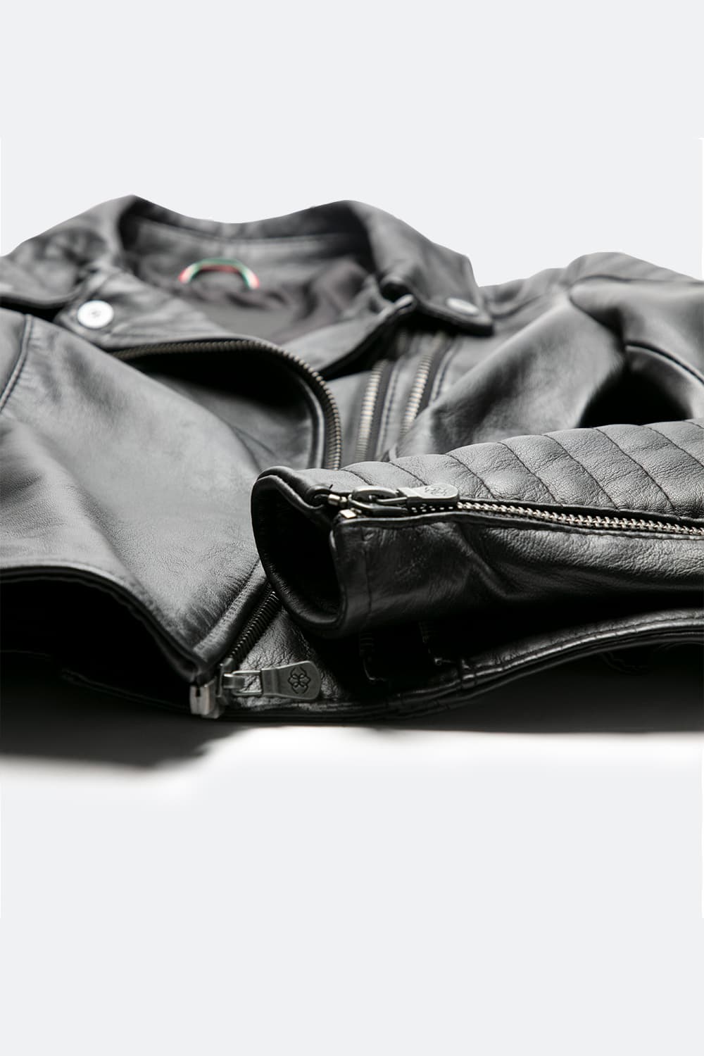 Gaia Bike giacca donna 100% vera pelle Made in Italy - Barone Firenze