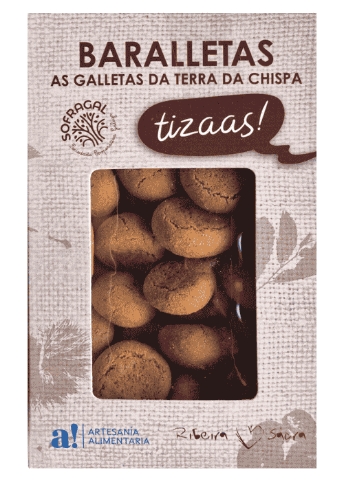 galletas de harina de castaña