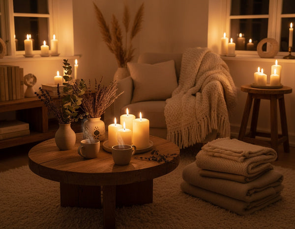 BEESWAX PILLAR CANDLE