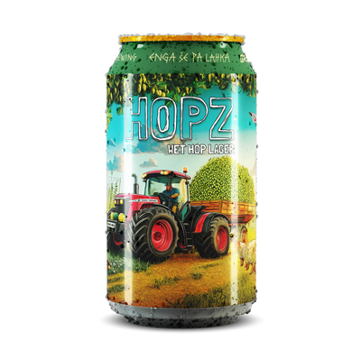 HOPZ 2026 - WET HOP LAGER, 5.0% alc.