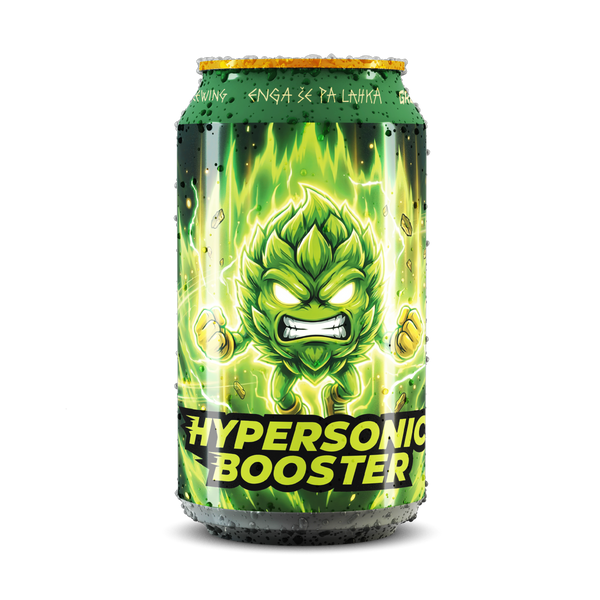 HYPERSONIC BOOSTER - NEIPA, 6.0% alc.