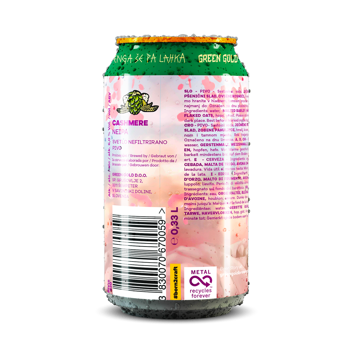 Cashmere - NEIPA, 6.0% alc.