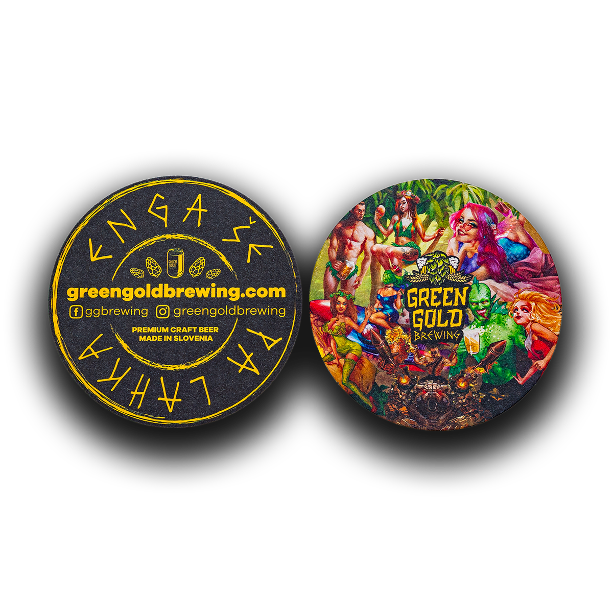 GGB Package 50 Coasters