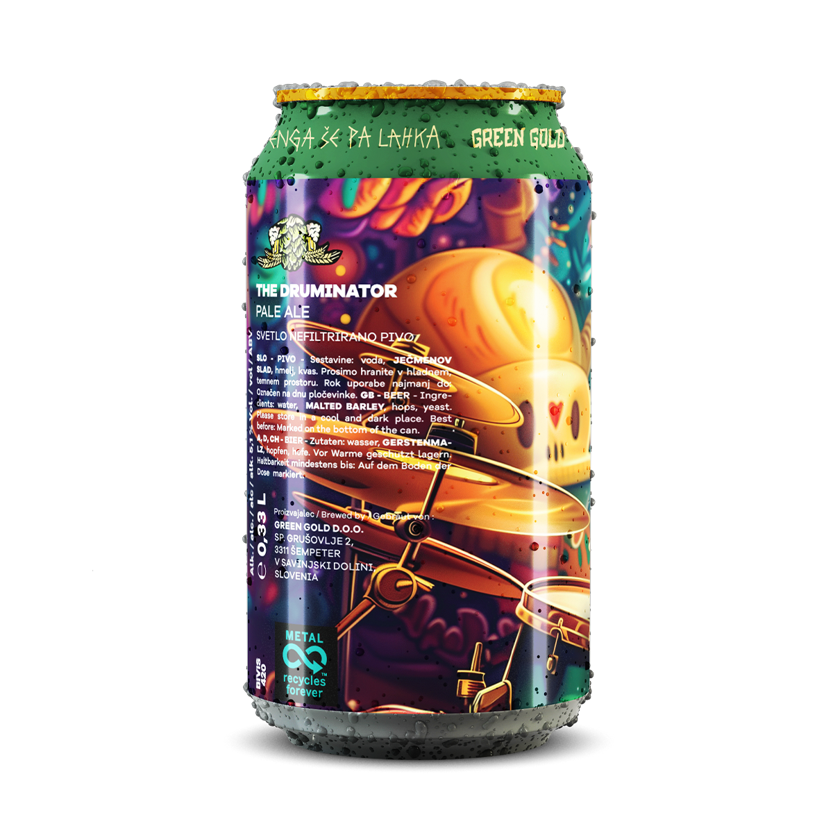THE DRUMINATOR - PALE ALE, 5.1% alc.