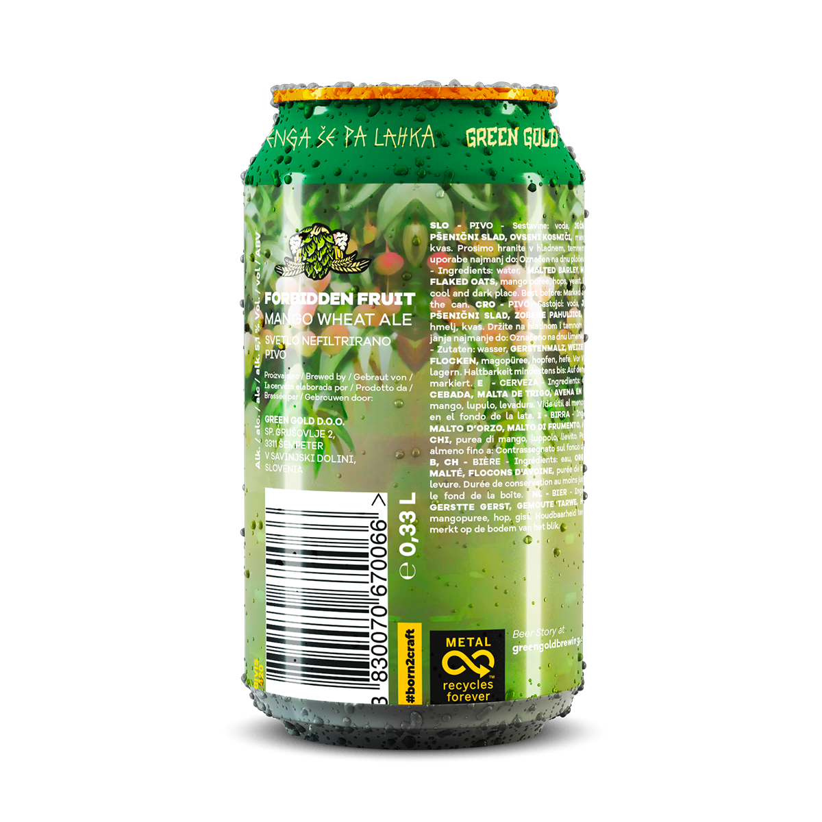 Forbidden Fruit - ALE, 5.1% alc.