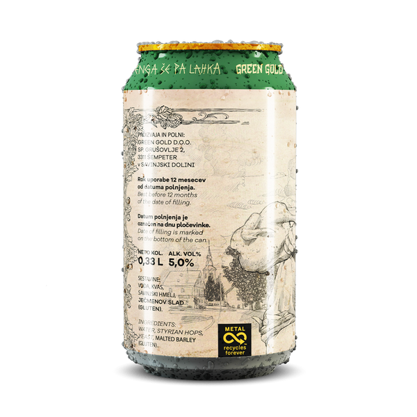 FRANCI - LAGER, 5.0% alc.