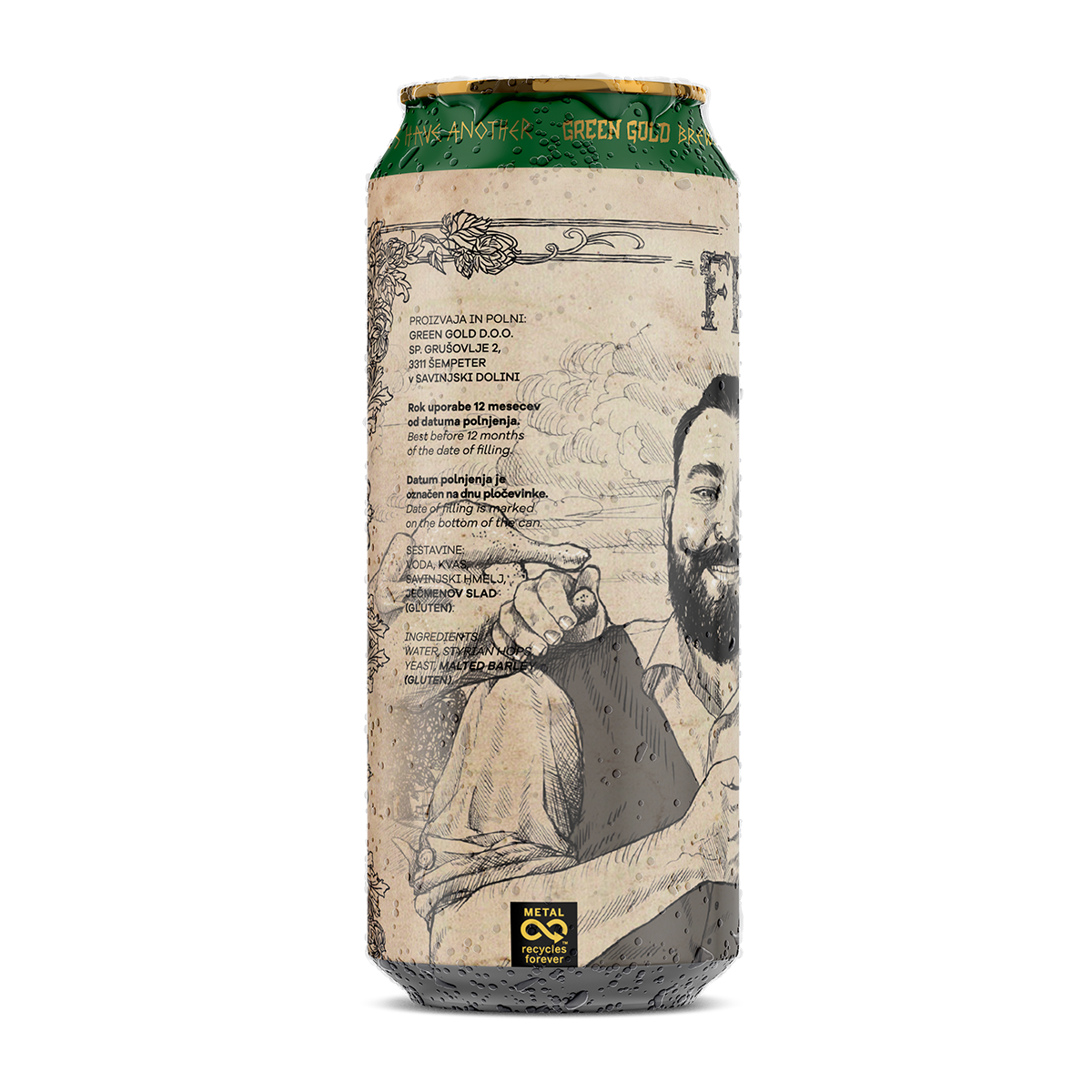 FRANCI - LAGER, 5.0% alc.