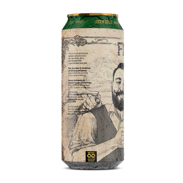 FRANCI - LAGER, 5.0% alc.