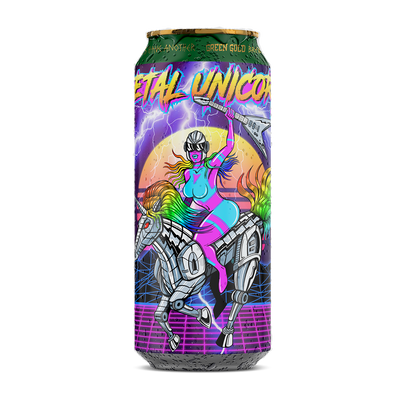 UNICORNO METALLO - BLACK IPA, 6.8% alc.