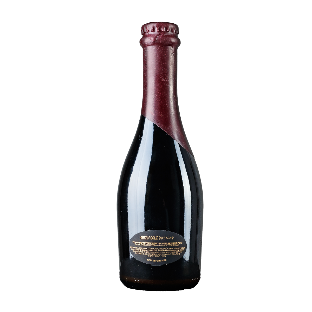Oil Warz - IMPERIAL STOUT DE CEREZA ENVEJECIDA EN BARRICA DE RON, 10.5% alc.