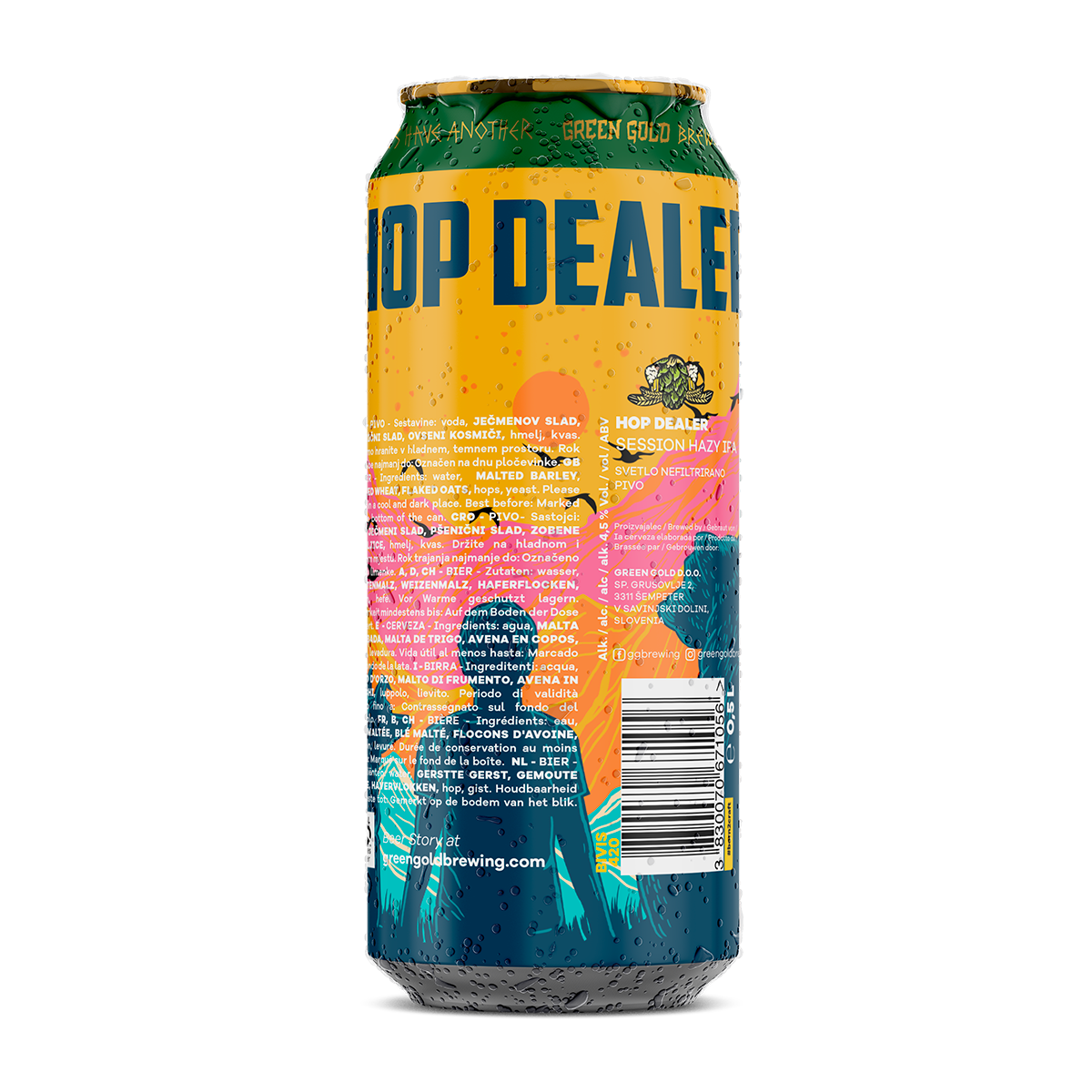 HOP DEALER - SESSION HAZY IPA, 4,5 % alk.