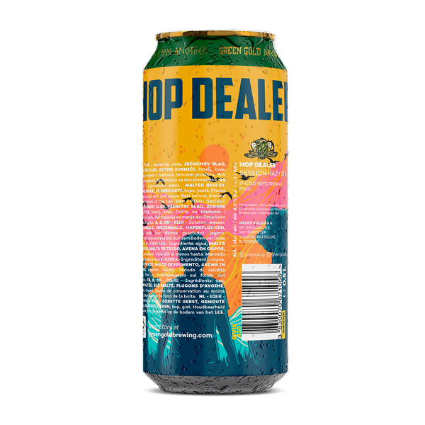 HOP DEALER - SESSION HAZY IPA, 4,5 % alk.