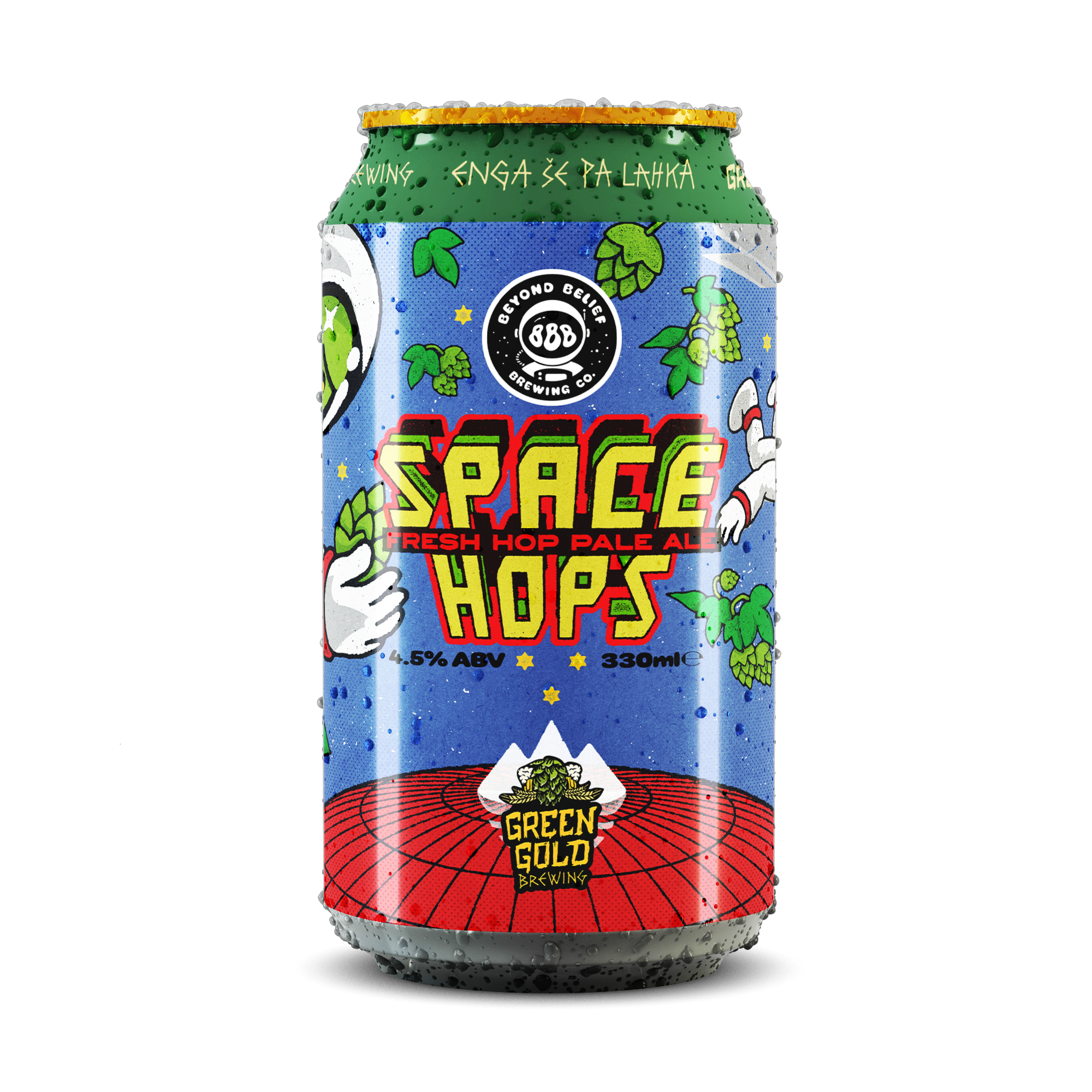 SPACE HOPS - WET HOP PALE ALE, 4.5% alc.