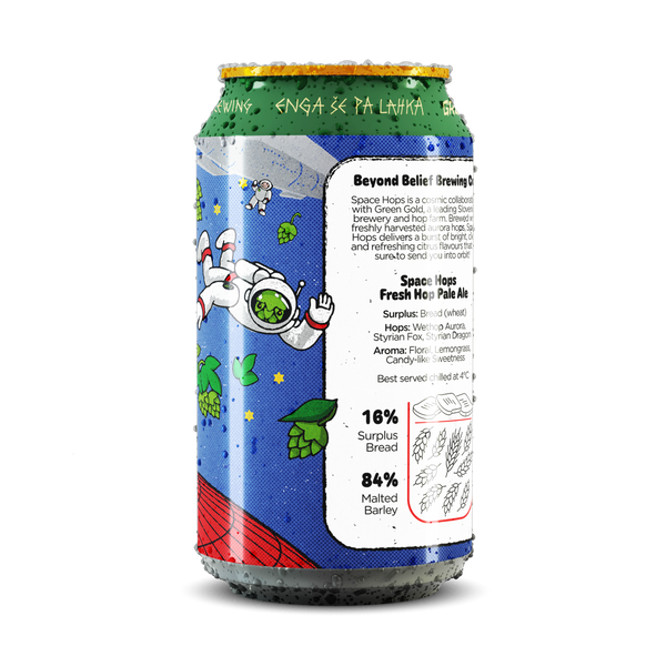 SPACE HOPS - WET HOP PALE ALE, 4.5% alc.