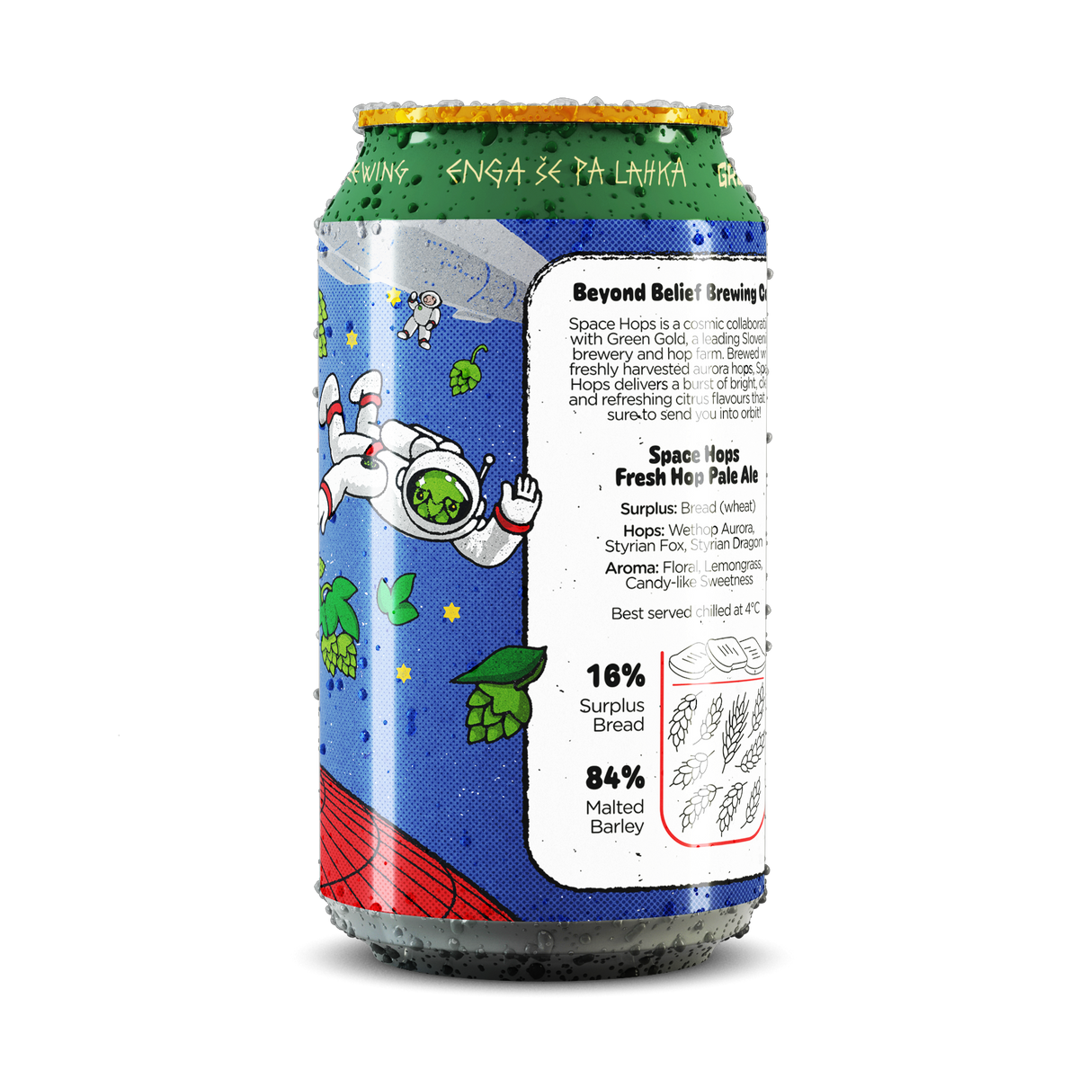 SVEMIRSKE HOPS - SVJEŽI HOP PALE ALE, 4.5% alc.