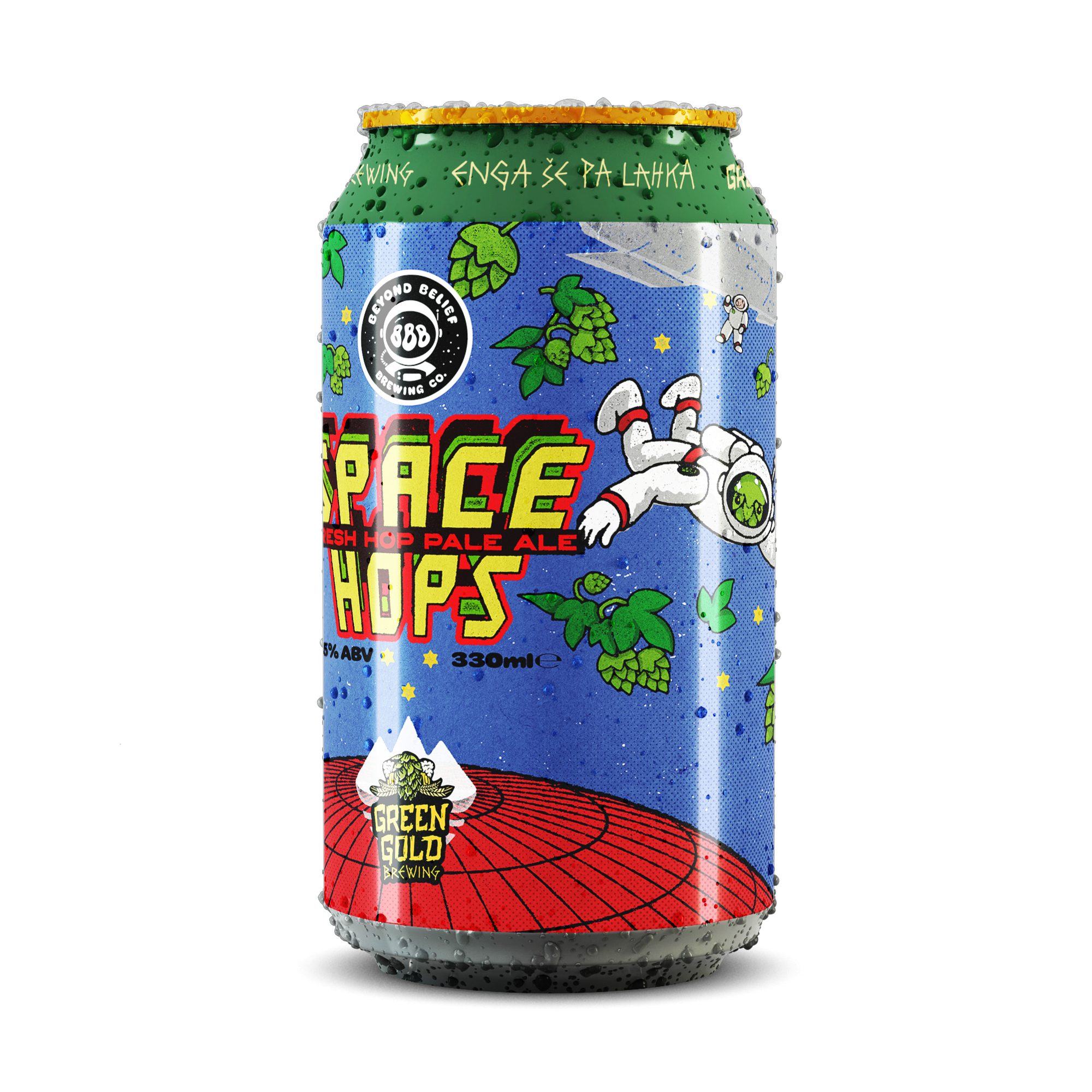 SPACE HOPS - WET HOP PALE ALE, 4.5% alc.