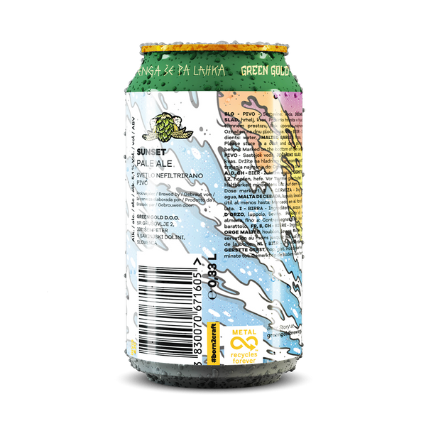 SUNSET - PALE ALE, 5.1% alc.
