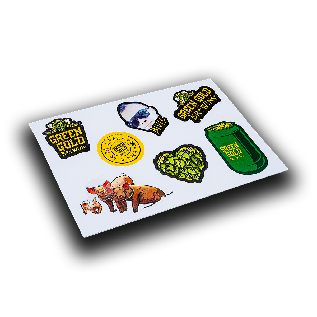 GGB Stickerpakket