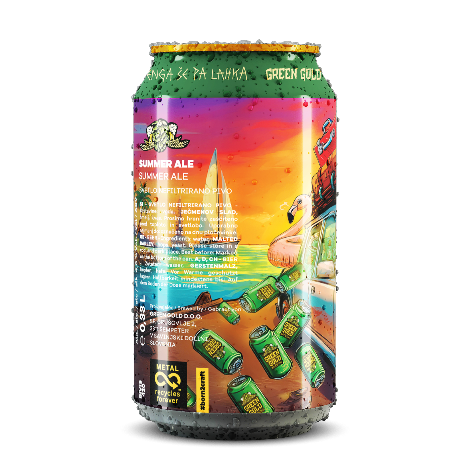 CERVEZA DE VERANO - CERVEZA DE VERANO, 4.0% alc.