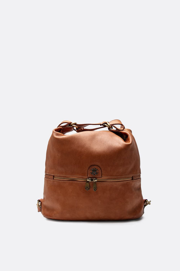 Ghibellina Borsa Zaino 100% vera pelle Made in Italy - Barone Firenze