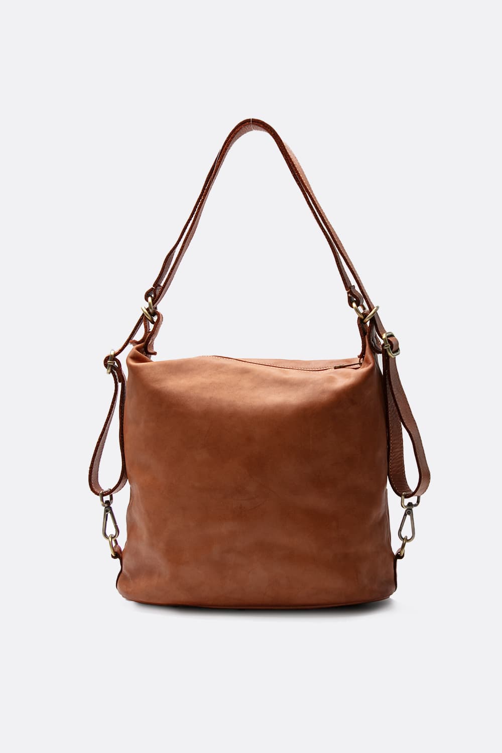 Ghibellina Borsa Zaino 100% vera pelle Made in Italy - Barone Firenze