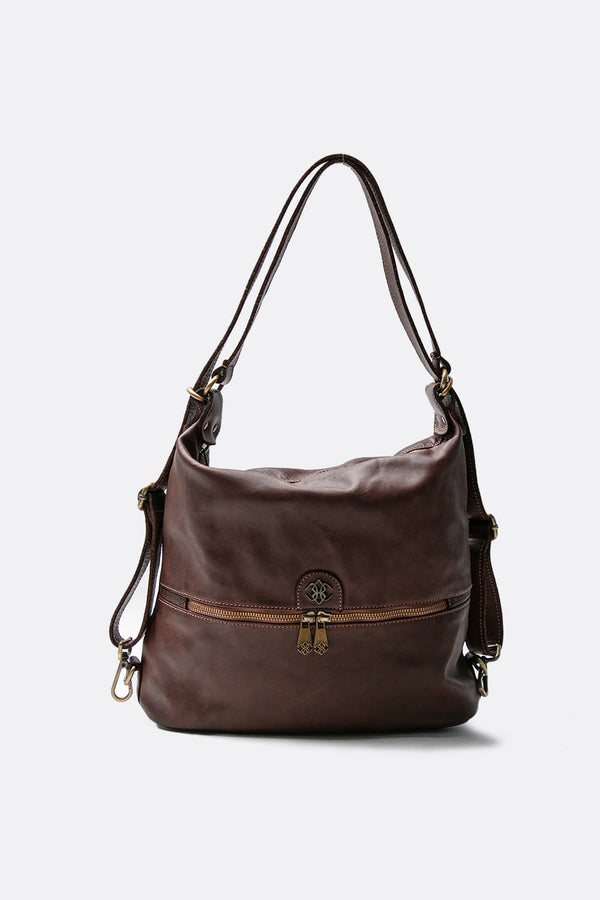 Ghibellina Borsa Zaino 100% vera pelle Made in Italy - Barone Firenze