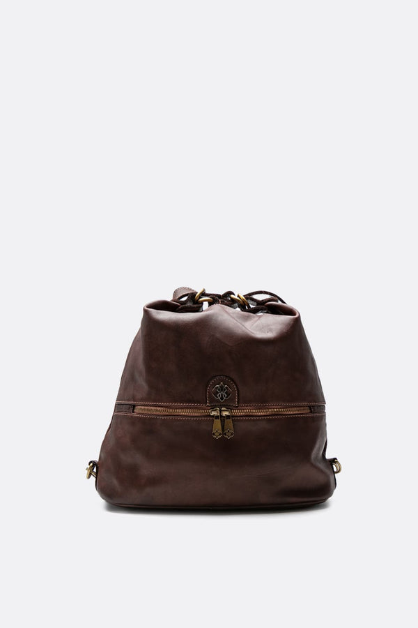 Ghibellina Borsa Zaino 100% vera pelle Made in Italy - Barone Firenze