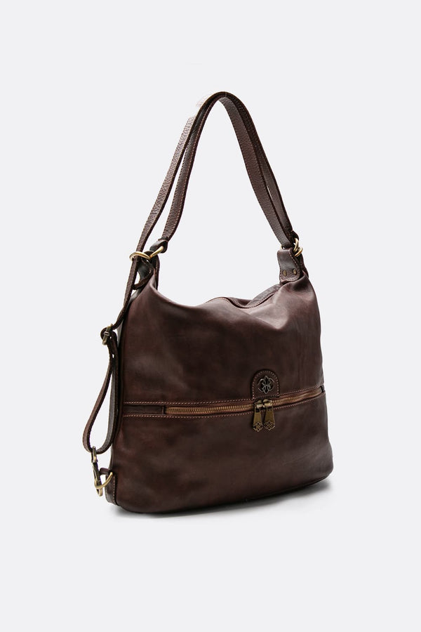 Ghibellina Borsa Zaino 100% vera pelle Made in Italy - Barone Firenze