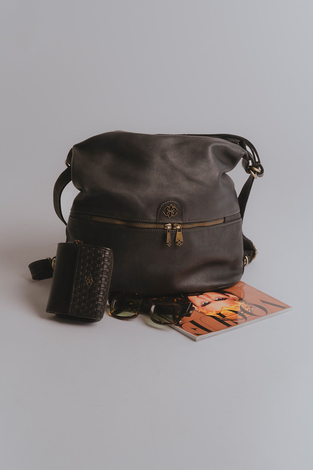 Ghibellina Borsa Zaino 100% vera pelle Made in Italy - Barone Firenze