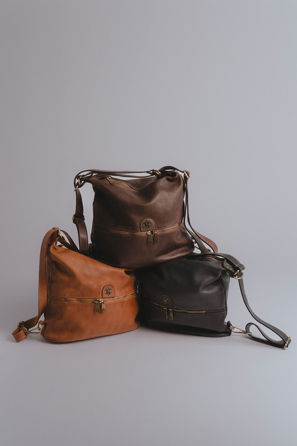Ghibellina Borsa Zaino 100% vera pelle Made in Italy - Barone Firenze