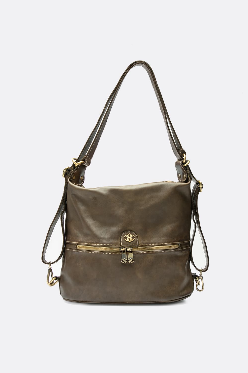 Ghibellina Borsa Zaino 100% vera pelle Made in Italy - Barone Firenze