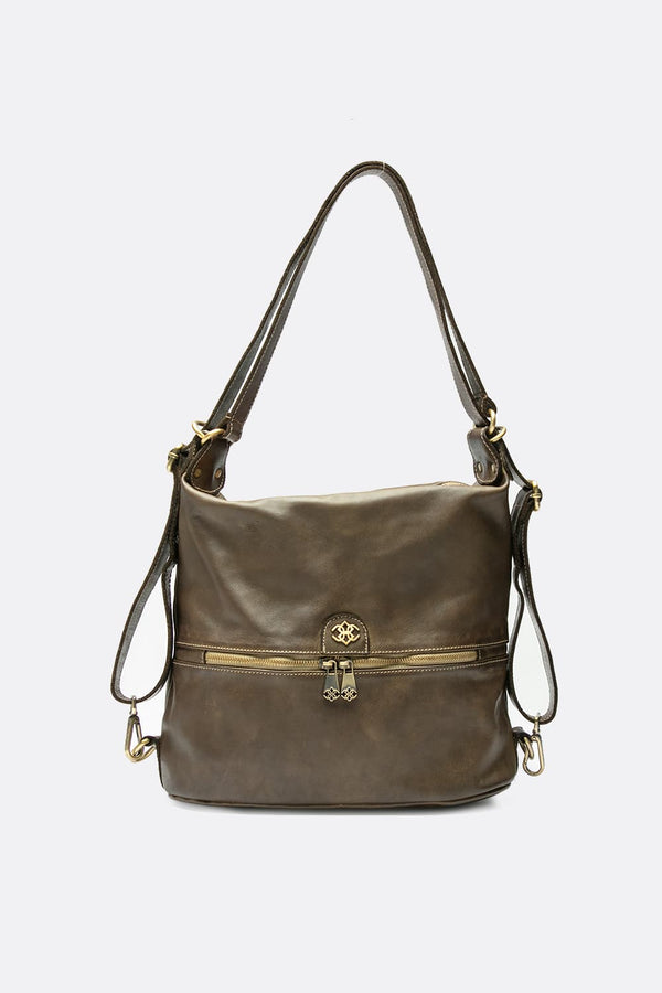 Ghibellina Borsa Zaino 100% vera pelle Made in Italy - Barone Firenze