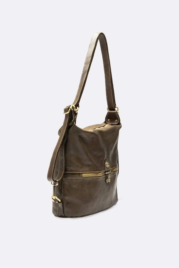 Ghibellina Borsa Zaino 100% vera pelle Made in Italy - Barone Firenze