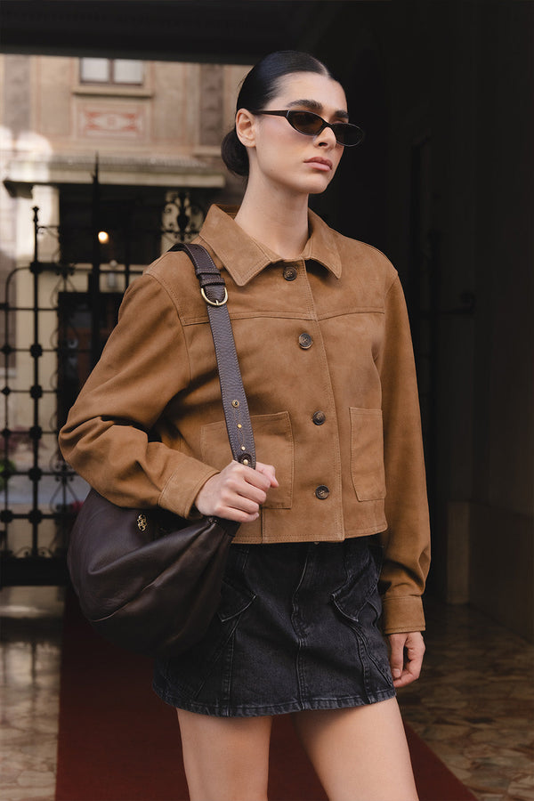 Marsupio Santa Croce 100% vera pelle Made in Italy - Barone Firenze