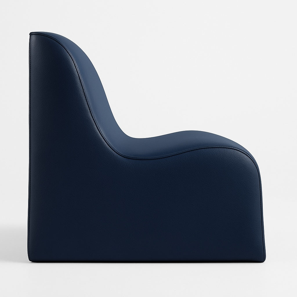 COVER GINA, Cover for Rigid Bean Bag Chair in Faux Leather