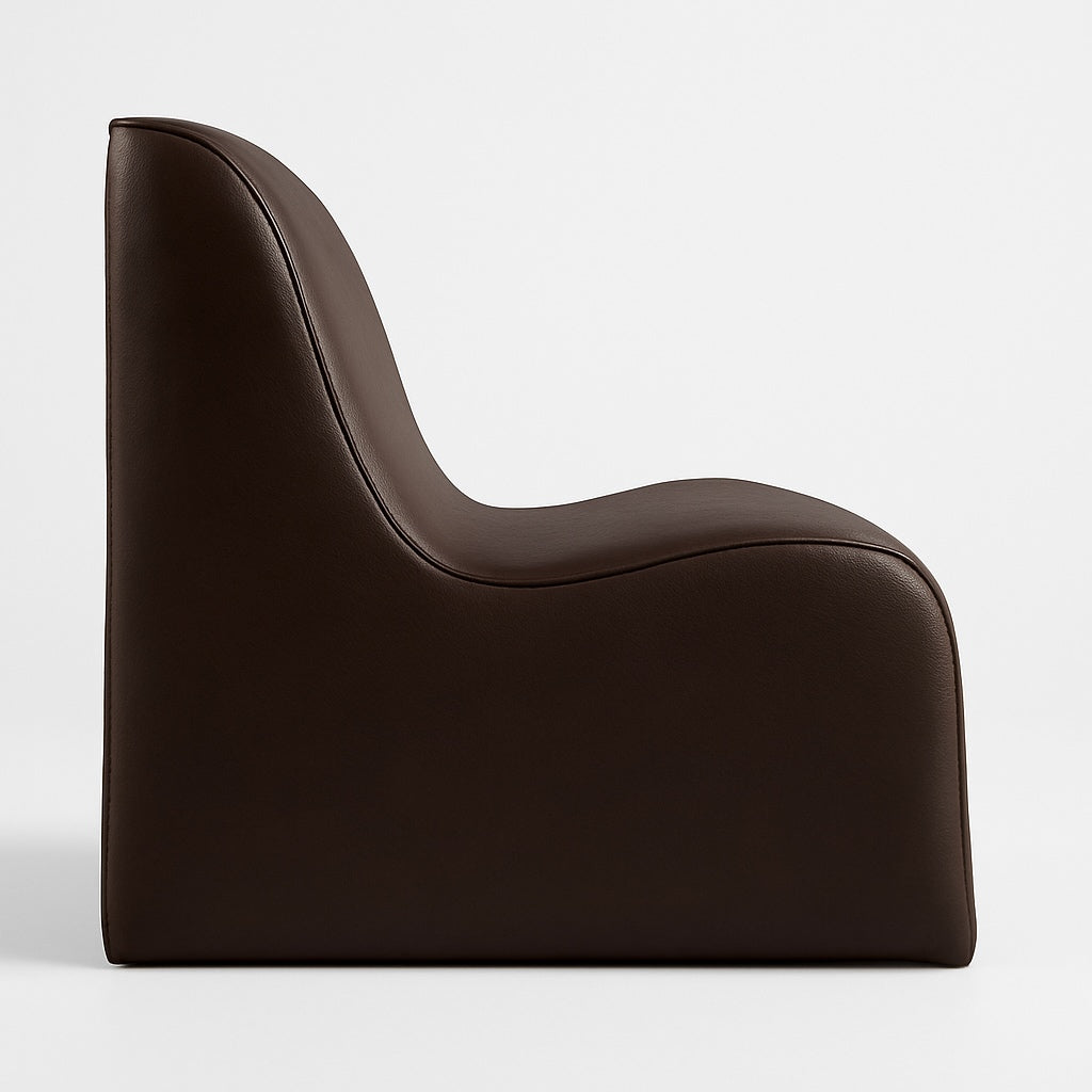 COVER GINA, Cover for Rigid Bean Bag Chair in Faux Leather