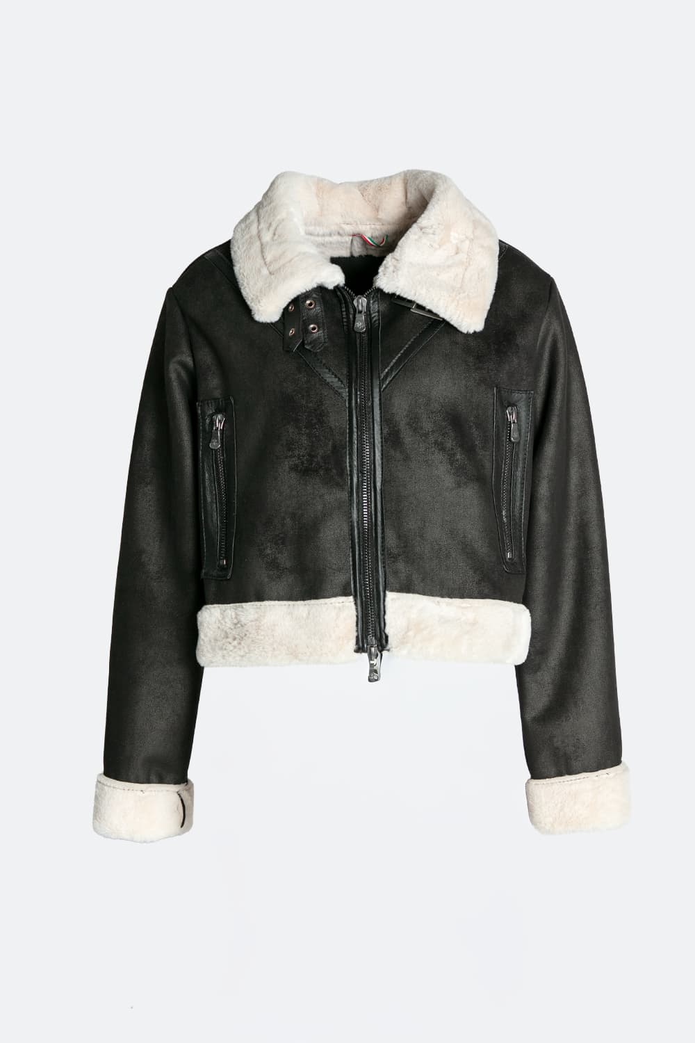 Ginevra Shearling Style Black