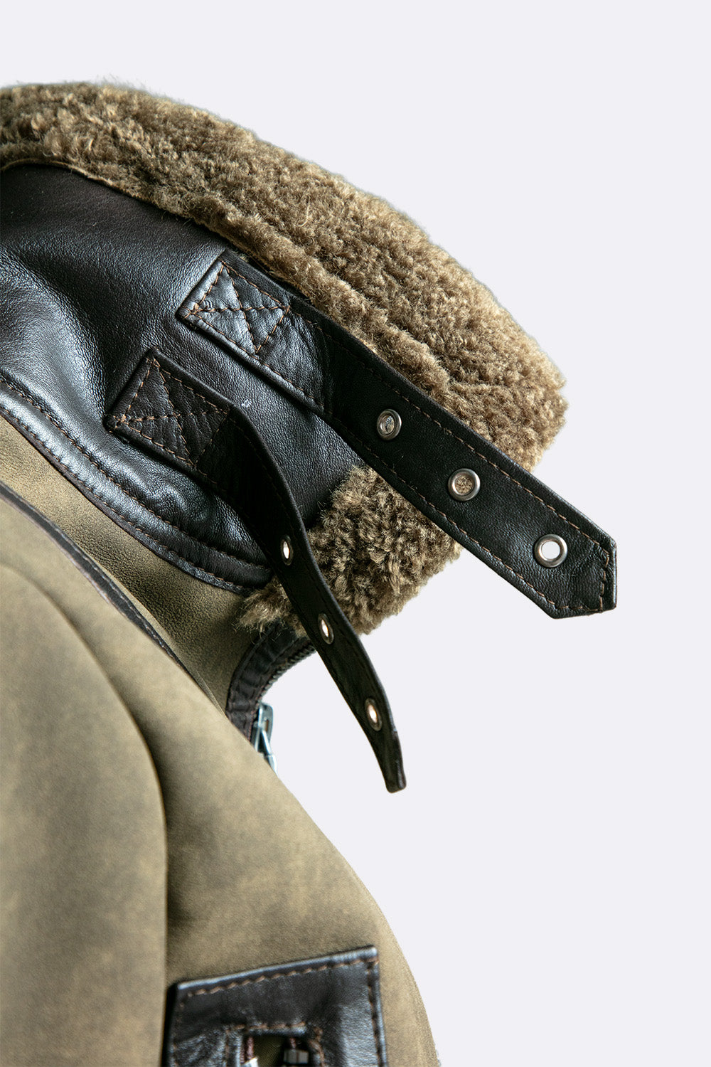 Ginevra Shearling Style Green