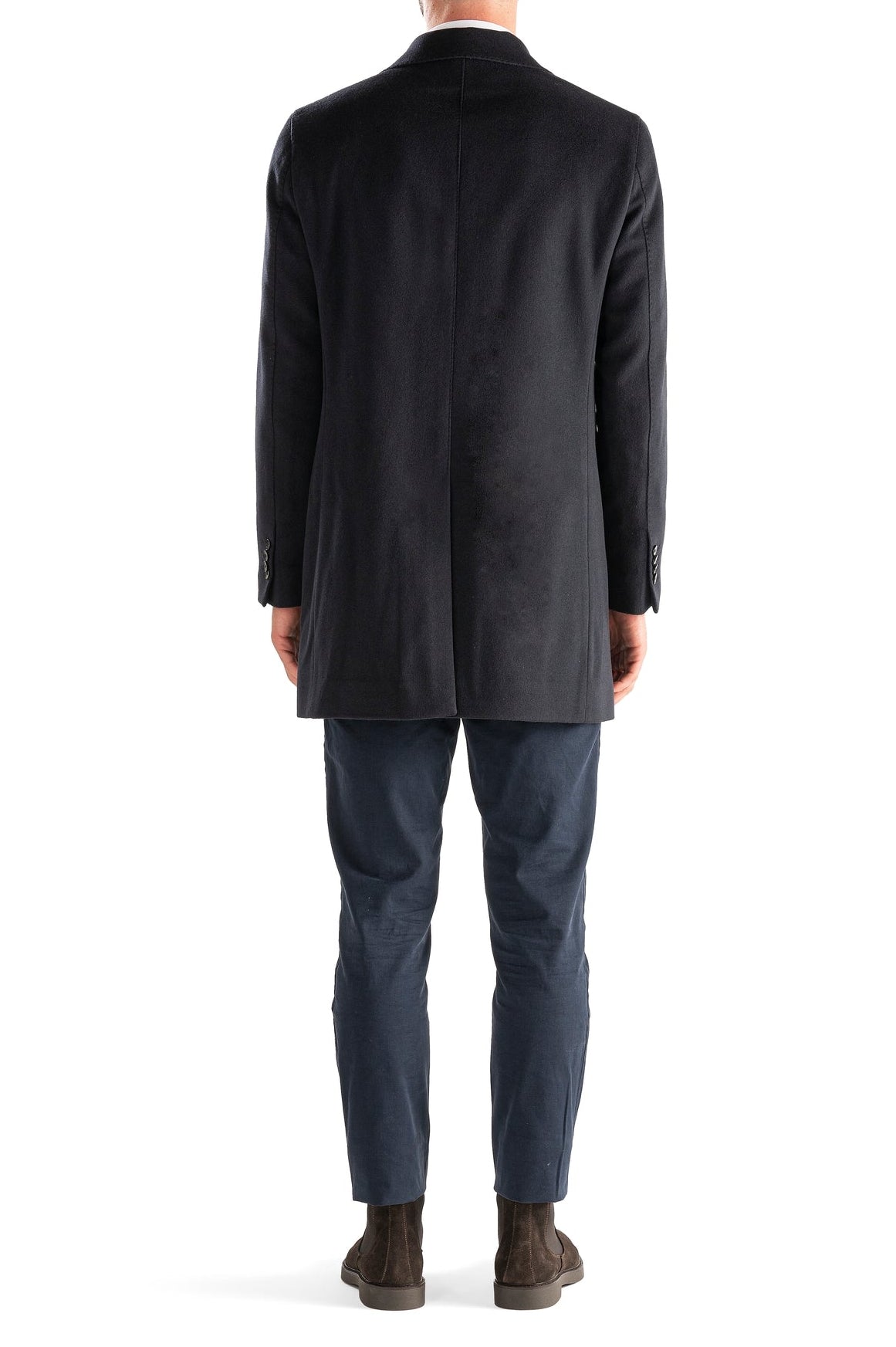 LOCOROTONDO - Navy Wool and Cashmere