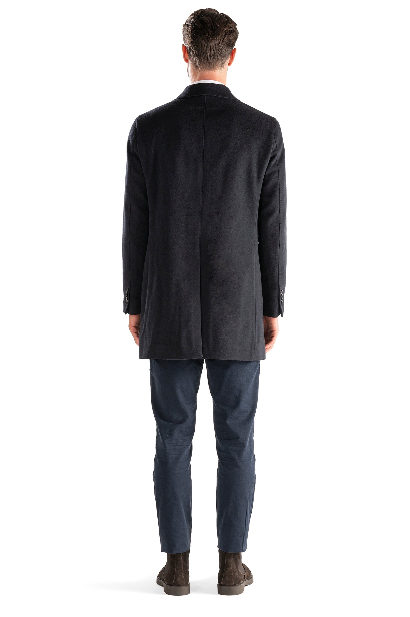 LOCOROTONDO - Navy Wool and Cashmere